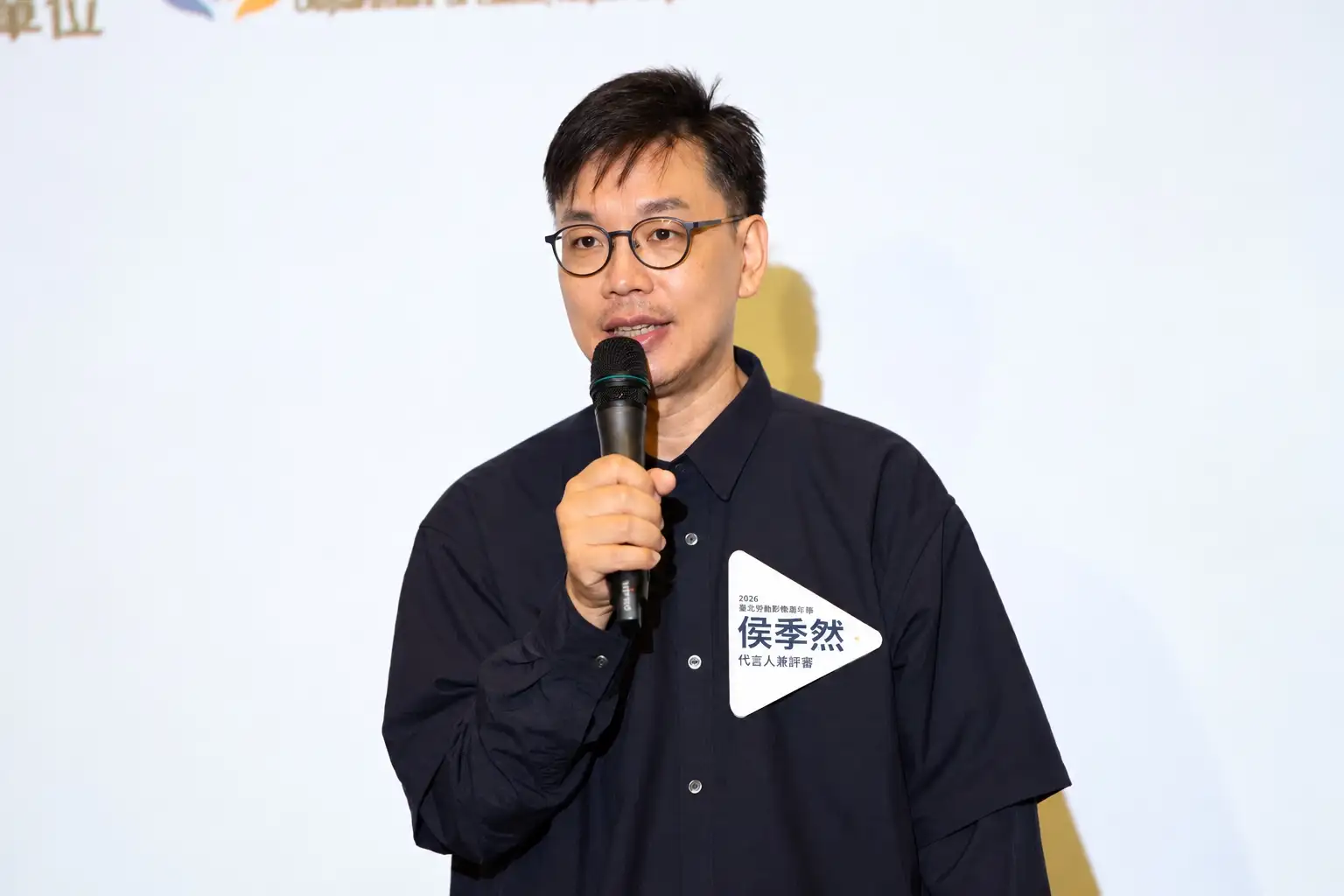 侯季然身兼勞動金像獎代言人與評審。(圖/電影戲劇業職業工會提供)