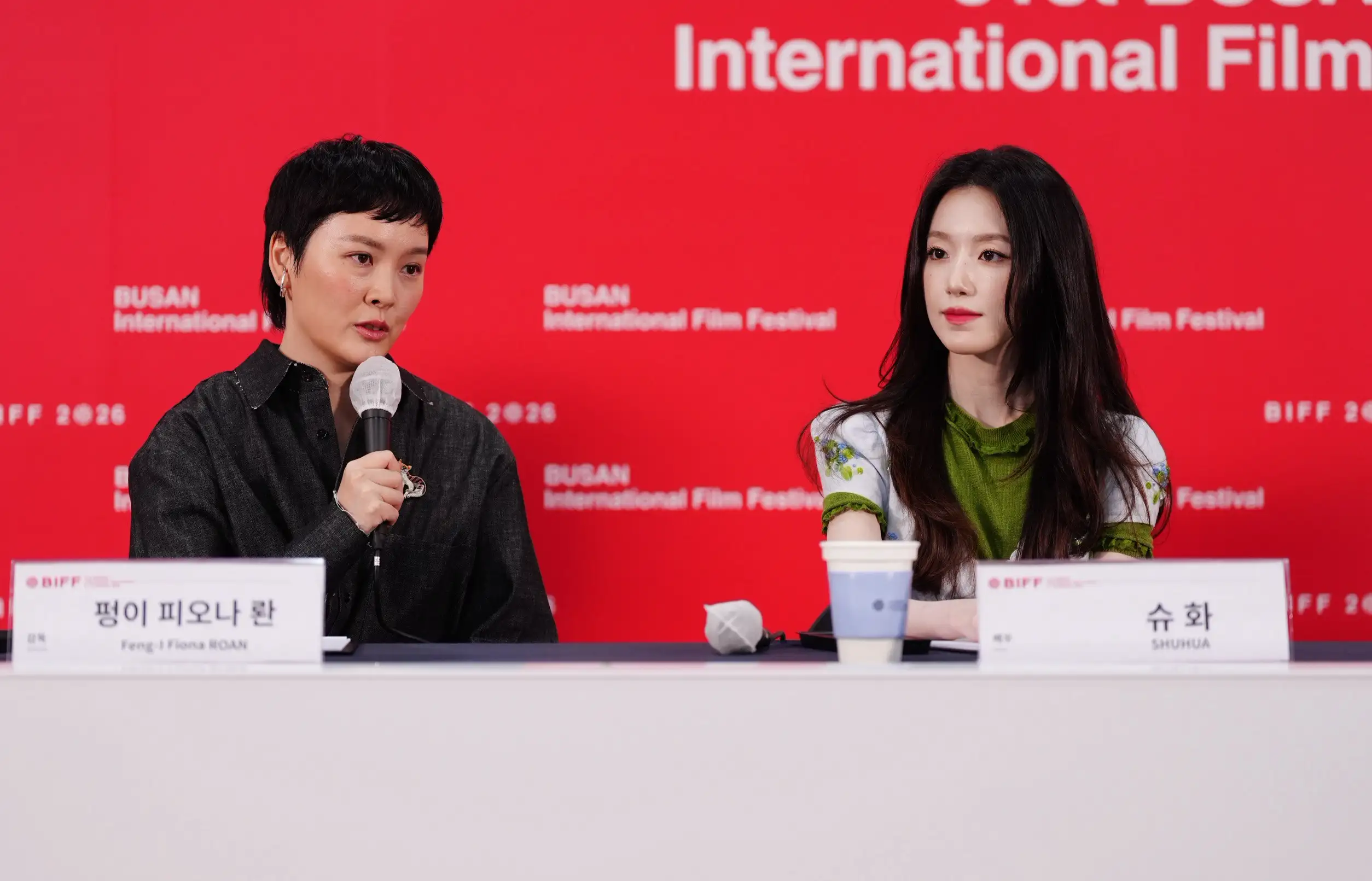 導演阮鳳儀表示,當初是監製苗華川看到舒華訪問,進而促成合作契機。(圖/記者陳明中攝)
