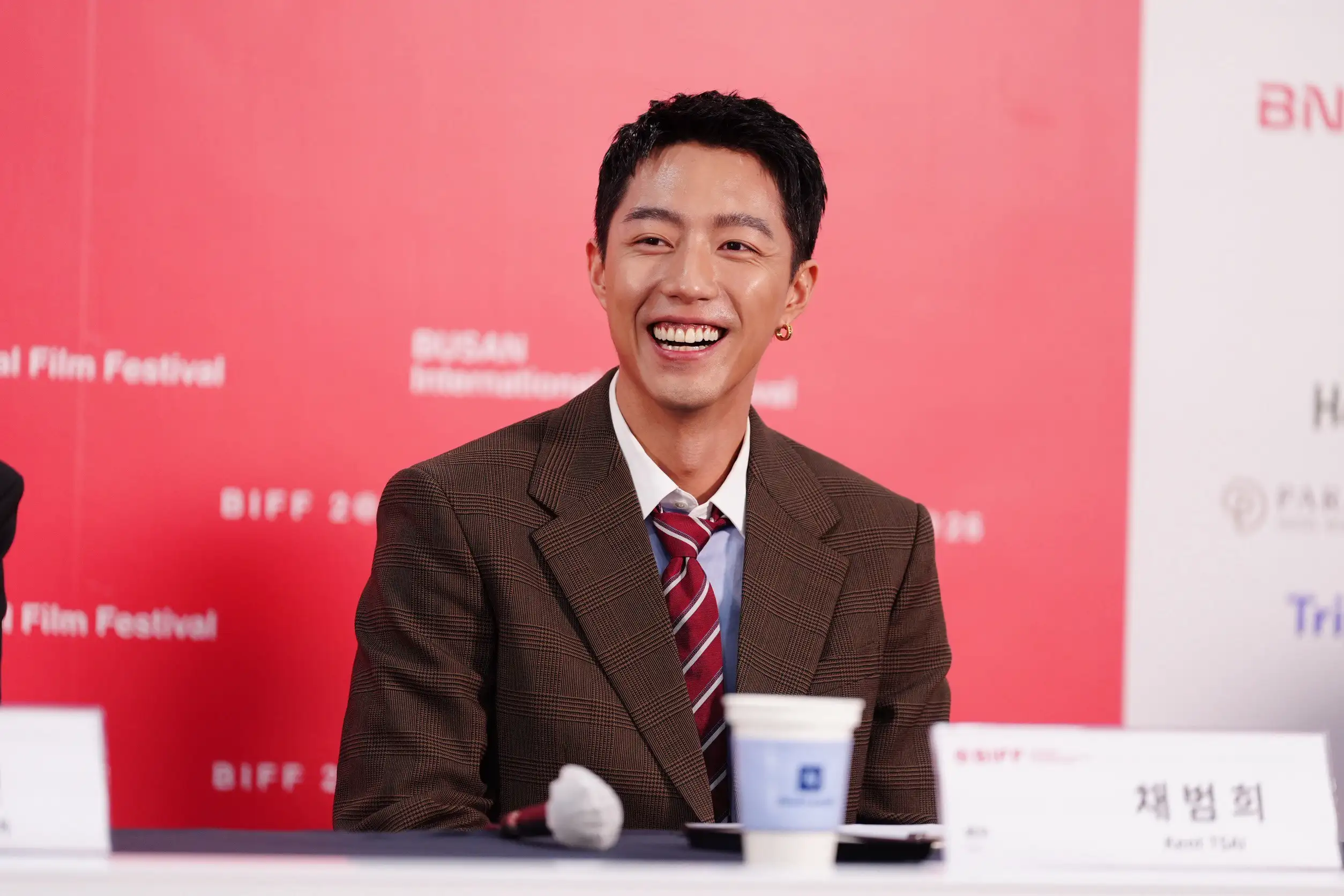 蔡凡熙表示另一半一定要愛毛小孩。(圖/記者陳明中攝)