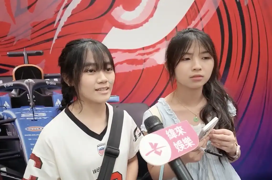 馬來西亞學生粉絲剛考完試就跨國追星。(圖/記者周欣儀攝)