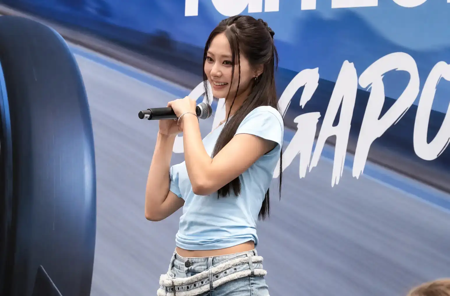 子瑜征服世界各國的粉絲。(圖/記者周欣儀攝)