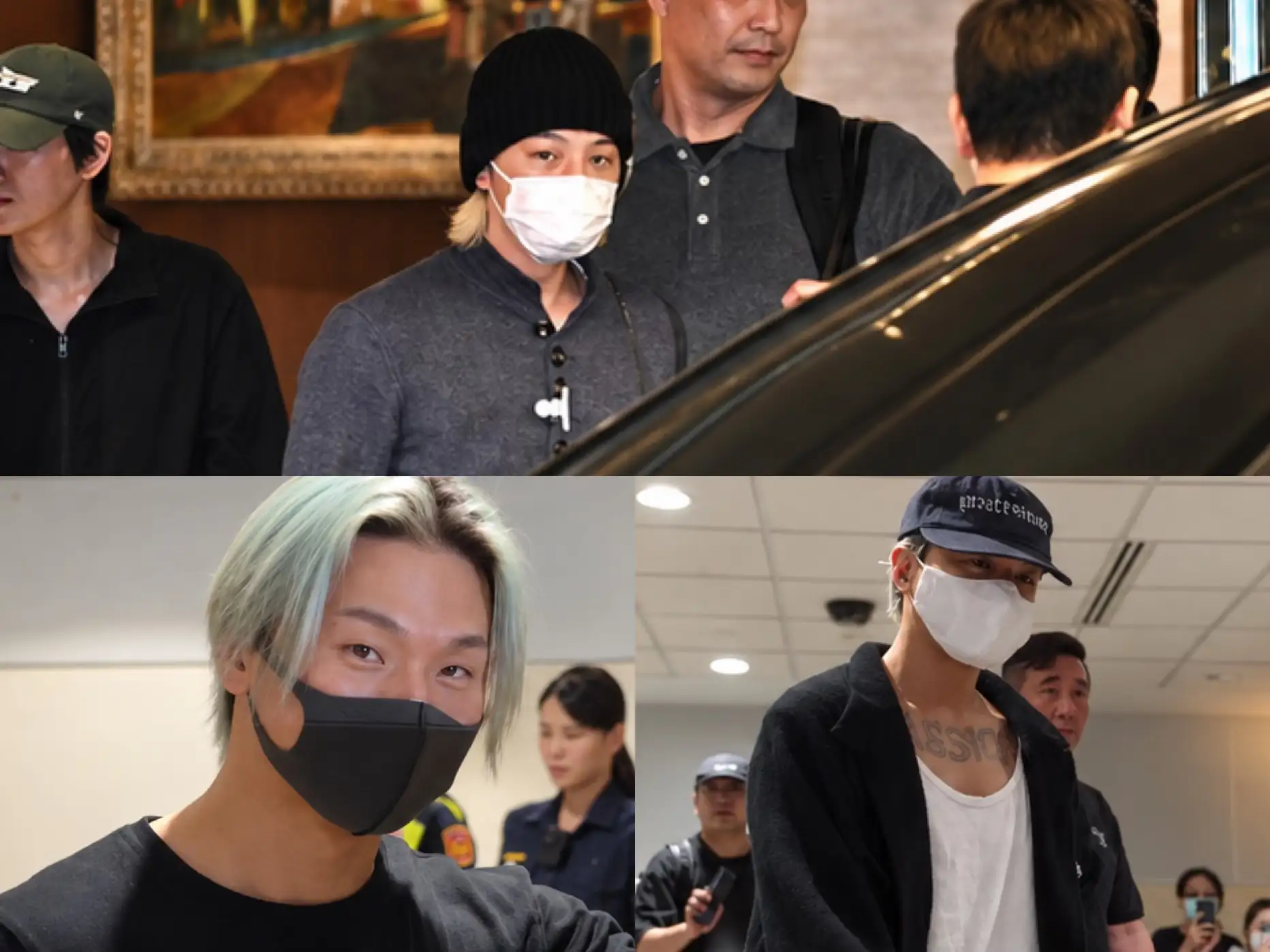 三位成員都到台灣了。(圖/娛樂中心攝)