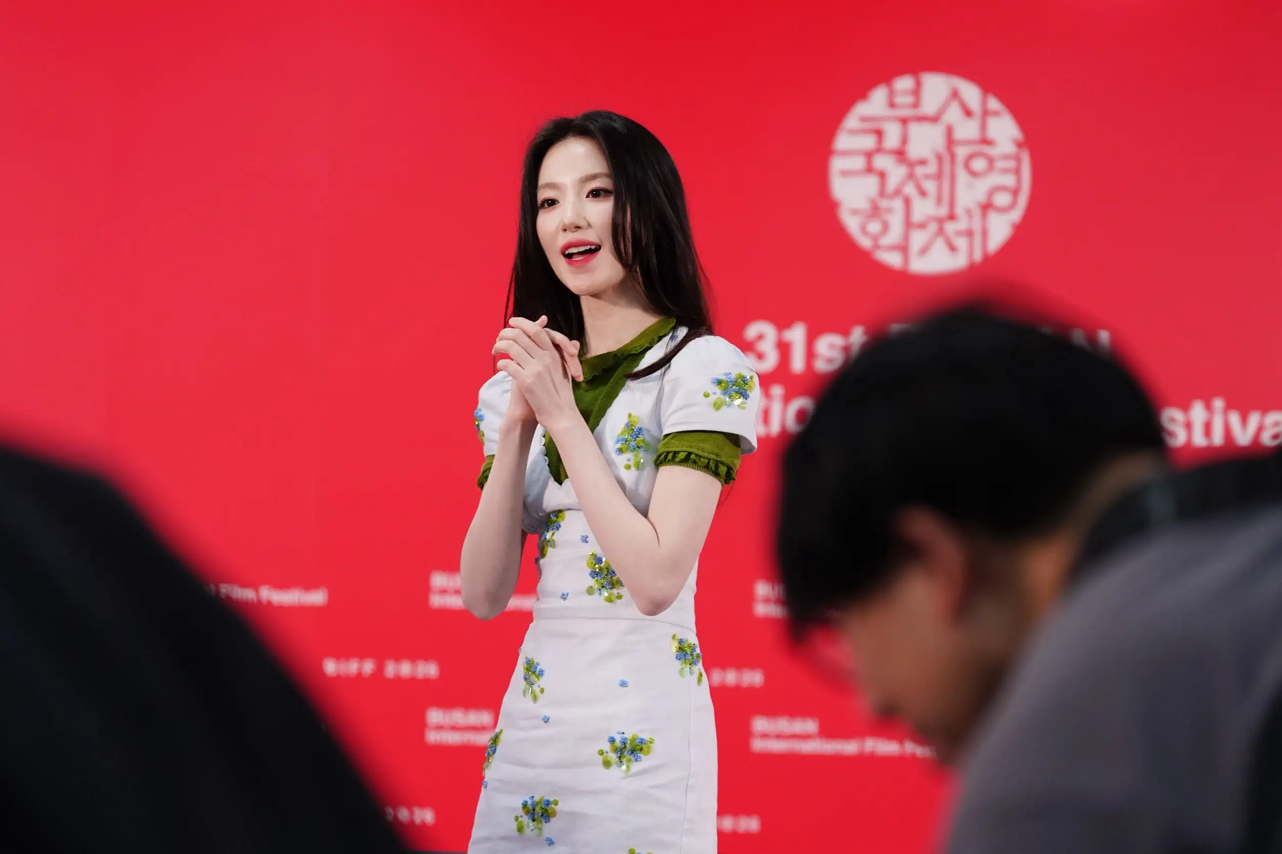 舒華對於《幸福快樂的日子》直呼緊張。(圖/記者陳明中攝)