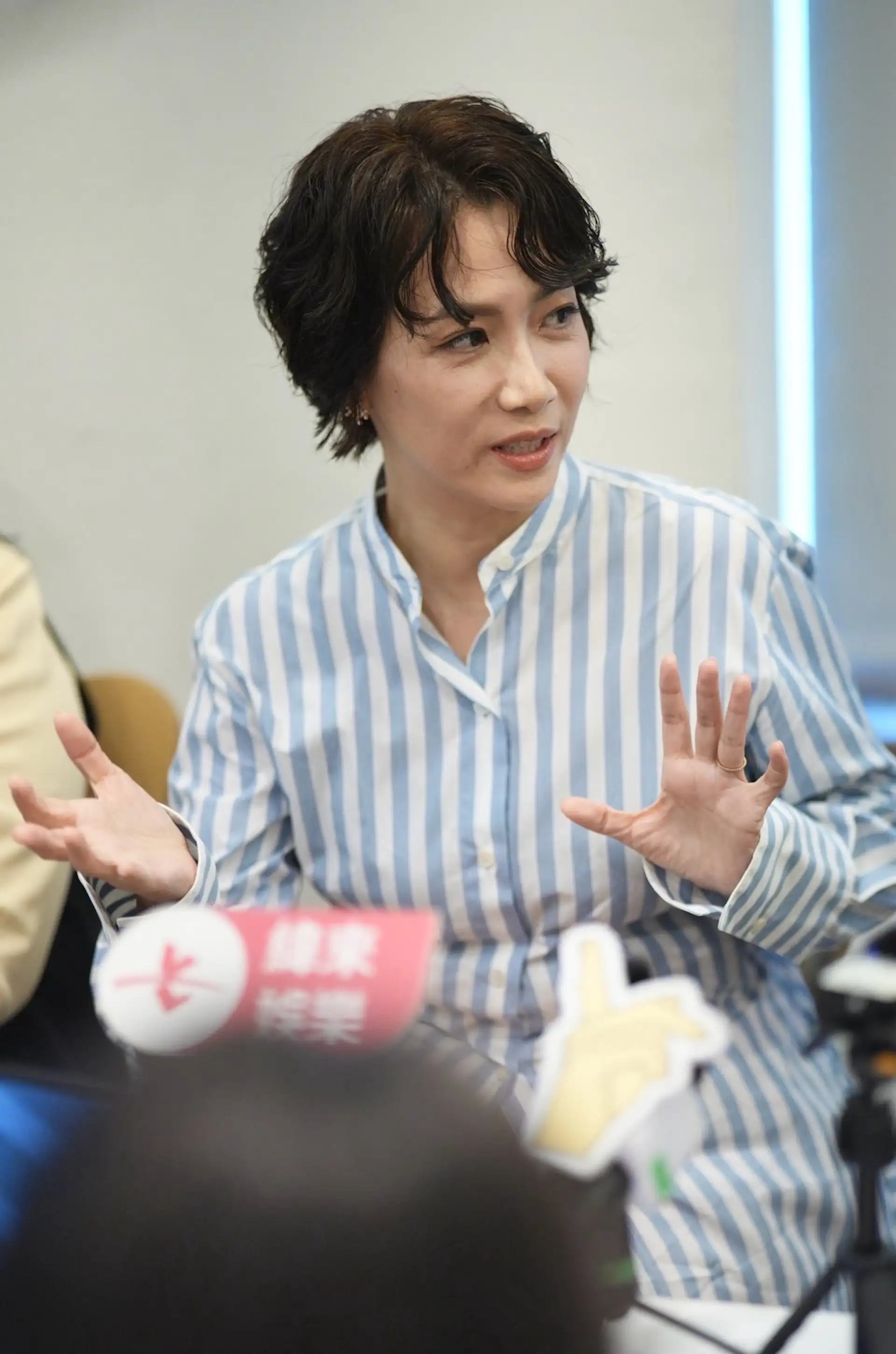 徐麗雯拍戲過程歷經喪父之痛。（圖／娛樂中心攝）