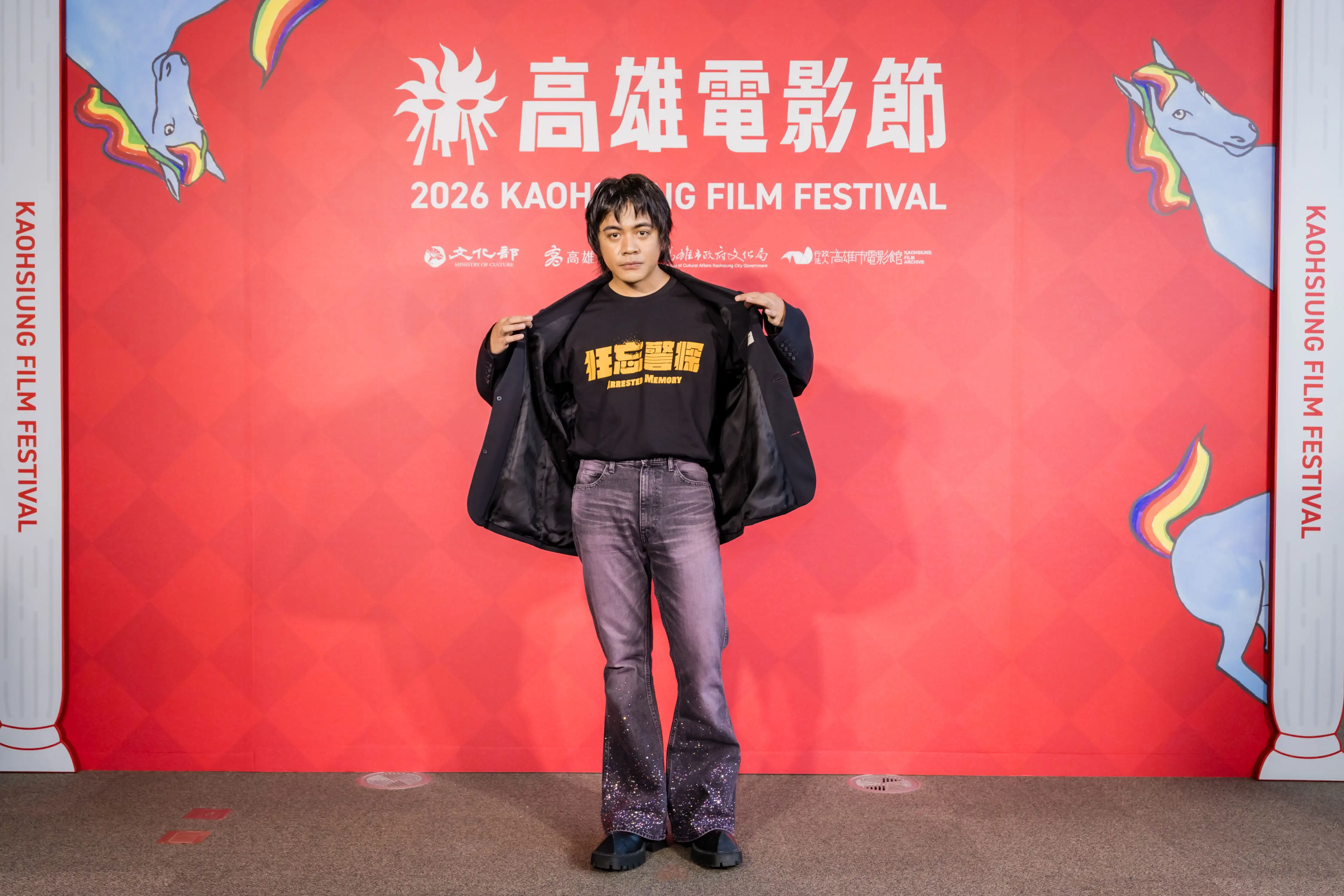 喬瑟夫首次挑戰電影演出。(圖/高雄電影節提供)