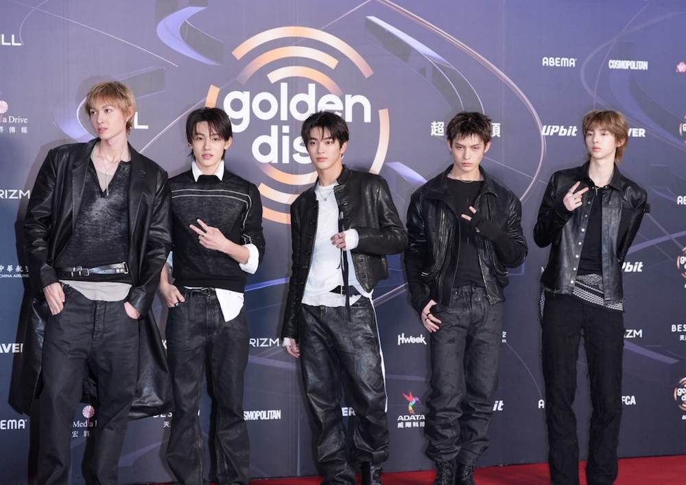 CORTIS紅毯率先登場。（圖／記者陳明中攝）