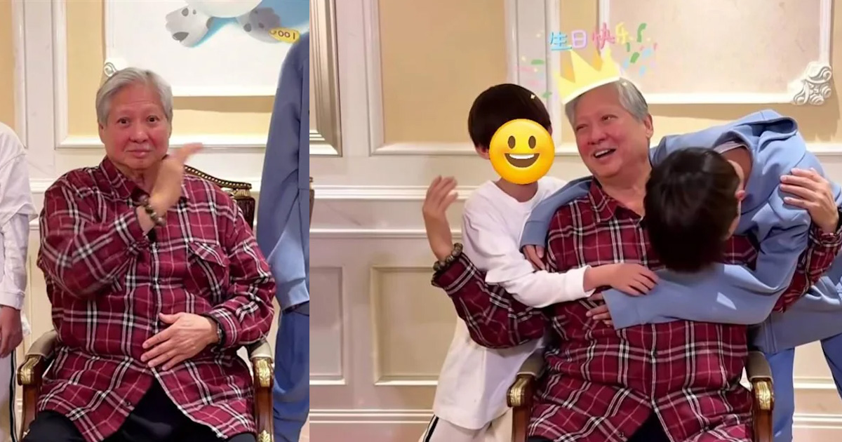 洪金寶74歲了。（圖／翻攝抖音）