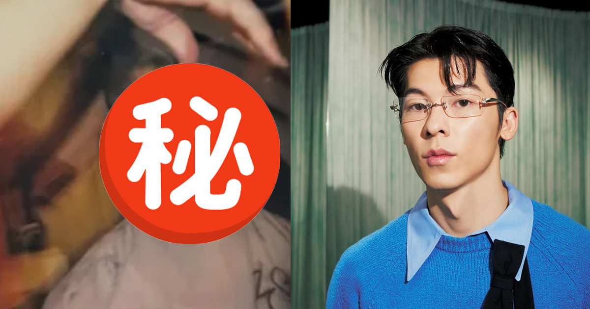 許光漢首曝光當兵平頭照。（圖／許光漢IG）