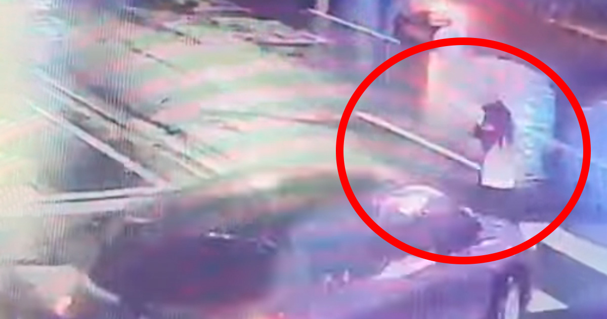 楊傑宇夫妻撞死84歲婦影片曝。（圖／翻攝畫面 ）