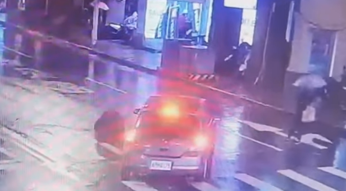 楊傑宇夫妻撞死84歲婦影片曝。（圖／翻攝畫面 ）