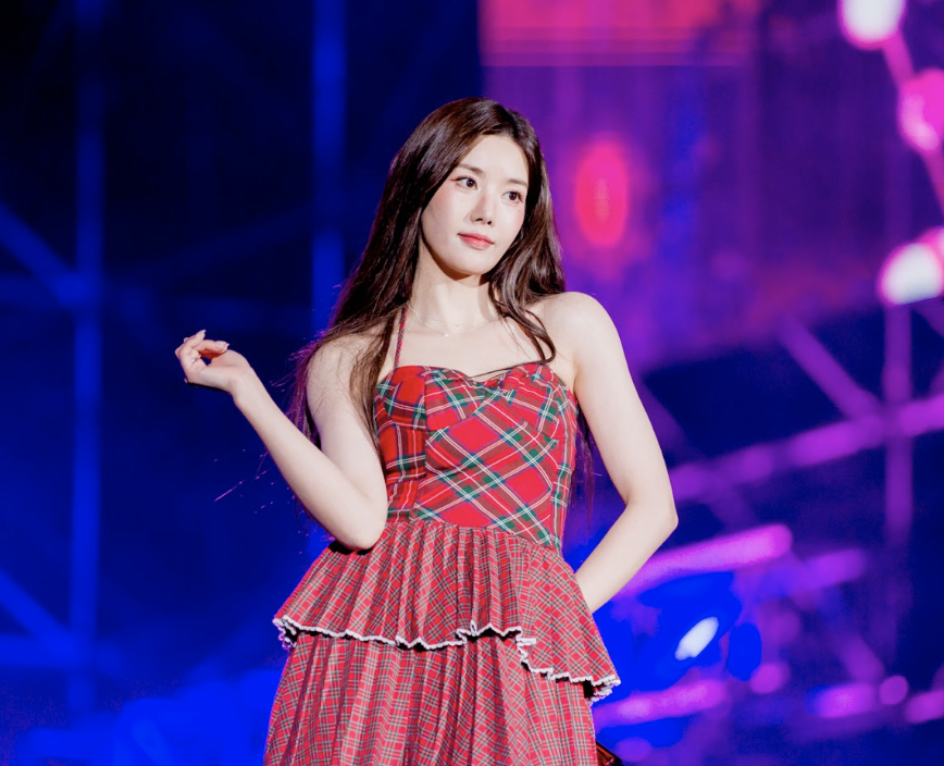 權恩妃登高雄跨年。（圖／年代提供）