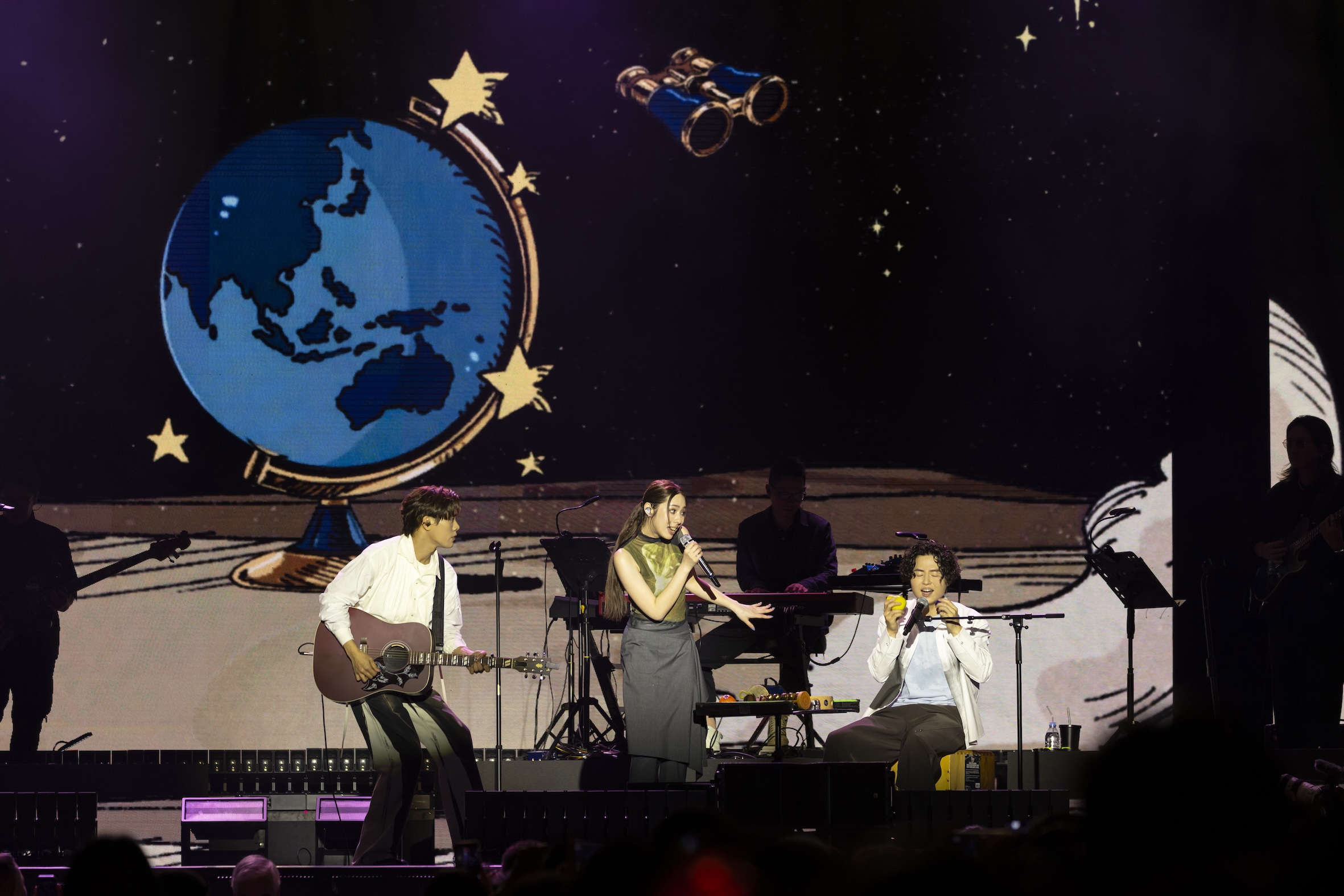 告五人新的一年「Run, Run, Run! 黑夜狂奔」巡演新加坡、吉隆坡兩地。（圖／相信音樂提供）