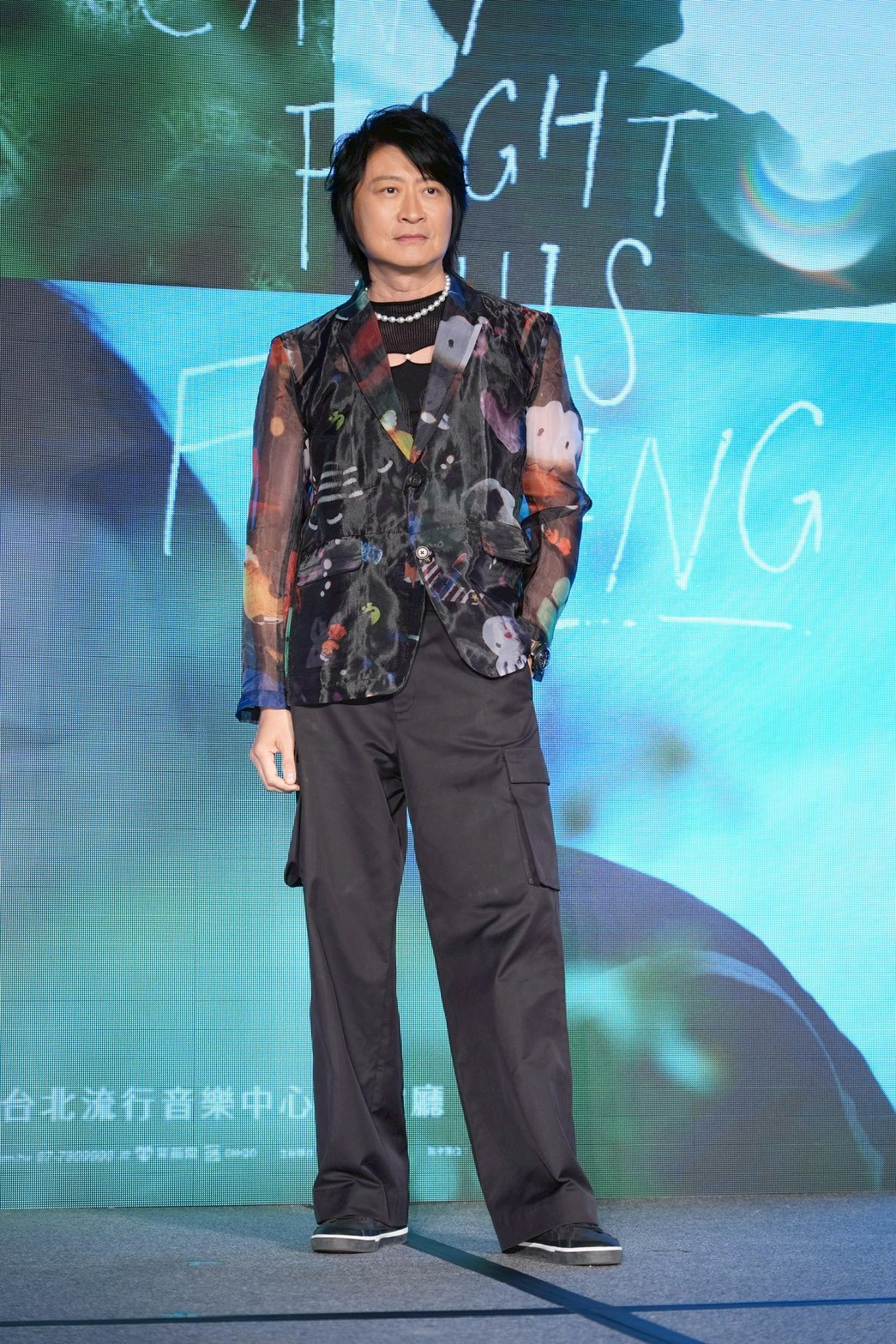 游鴻明暌違18年再度於台北開唱，背後更有愛女游宇潼的積極推動。（圖／記者許方正攝）