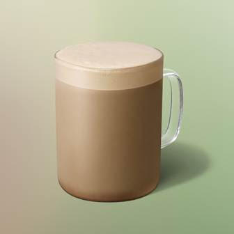 人氣飲品、新年必喝「福吉茶那堤」回歸。(圖/星巴克提供)