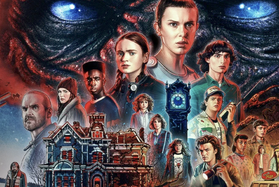 《怪奇物語》最終集元旦上線了。(圖/翻攝IG)