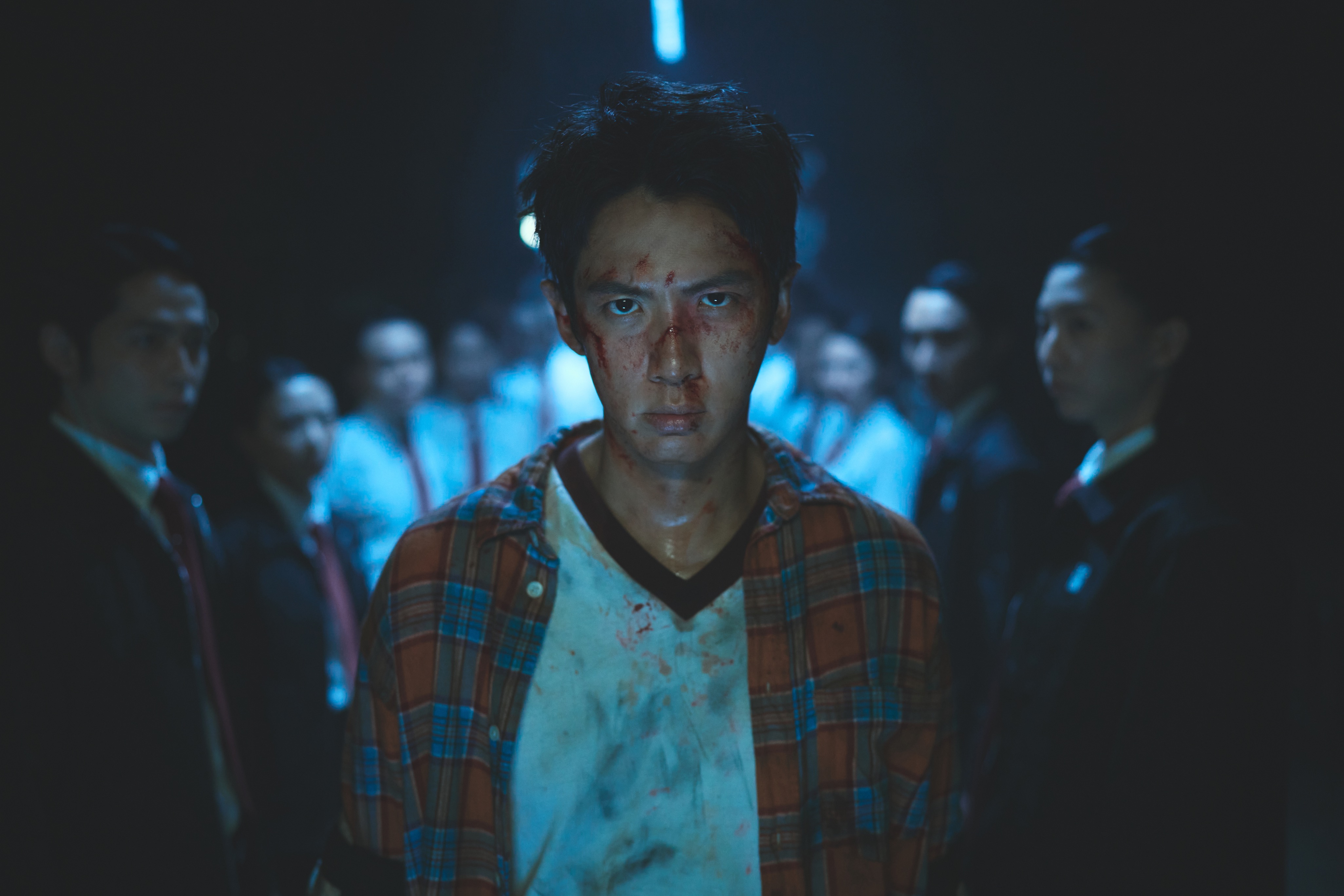 柯震東在《功夫》展現特訓成果，在夜色中飛簷走壁。（圖／麻吉砥加提供）