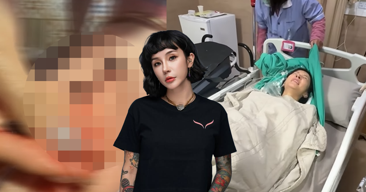 梁云菲摘除子宮肌腺瘤。（圖／梁云菲IG）