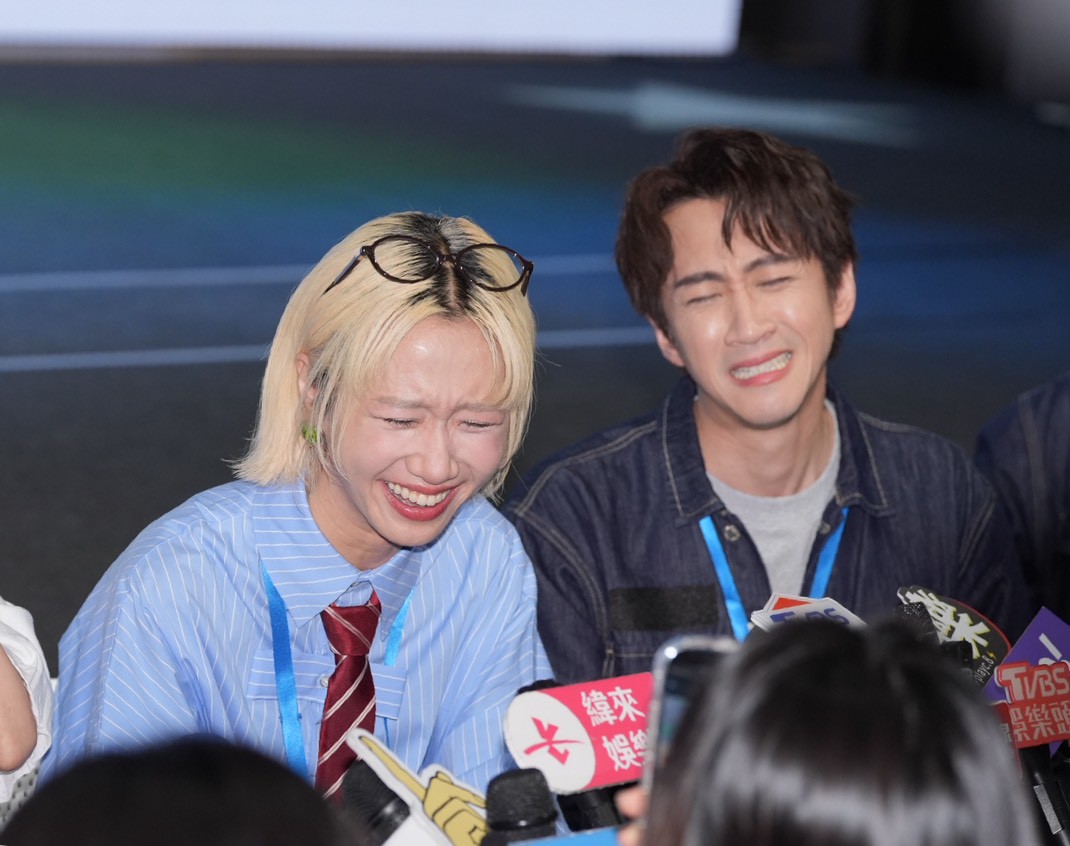 Lulu（左）、陳漢典結婚倒數9天。（圖／記者陳明中攝）