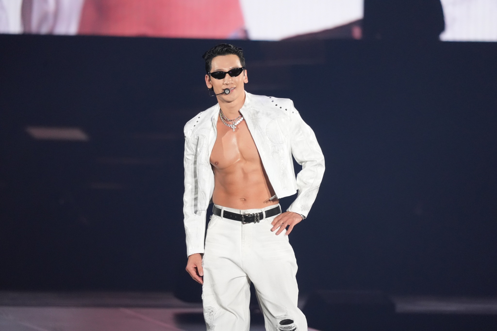 RAIN重回小巨蛋，現場尖叫聲破表。（圖／陳明中攝）