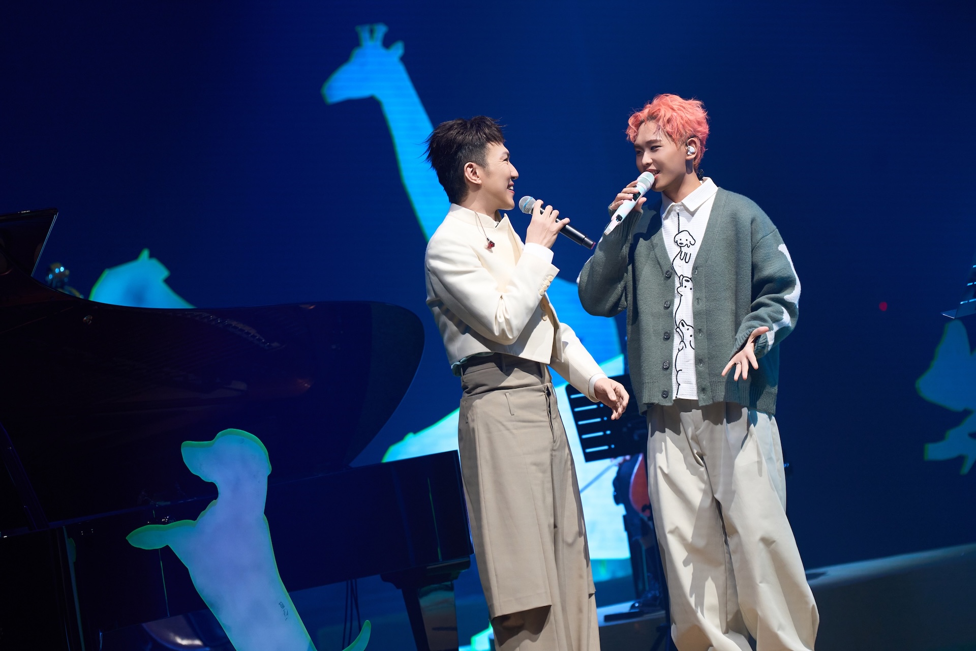 雞丁（右）擔任阿龔音樂會嘉賓。（圖／緒風有限公司提供）