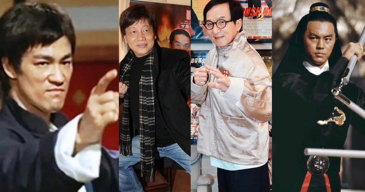 梁小龍昔與李小龍、成龍、狄龍並列「四龍」。（圖／翻攝微博）