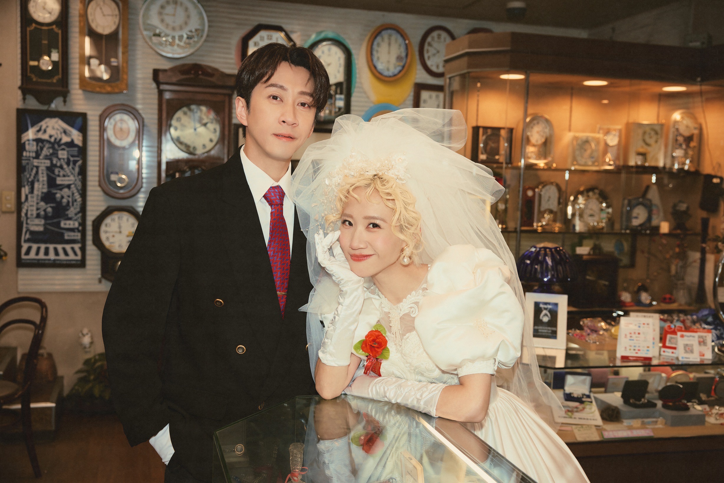 陳漢典、Lulu婚紗照。（圖／天地合提供）