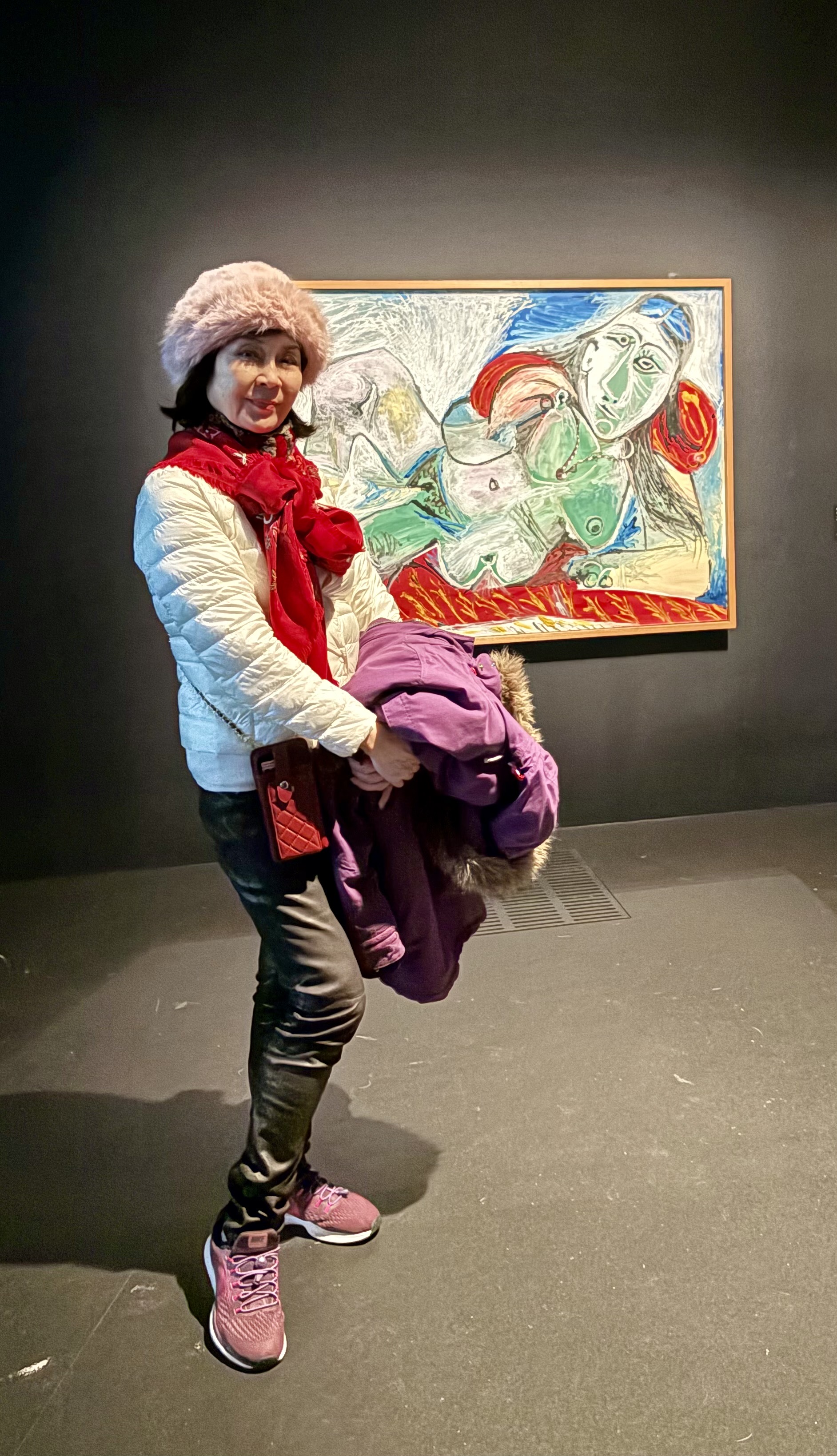 白嘉莉在歐洲參觀不少博物館。（圖／白嘉莉提供）