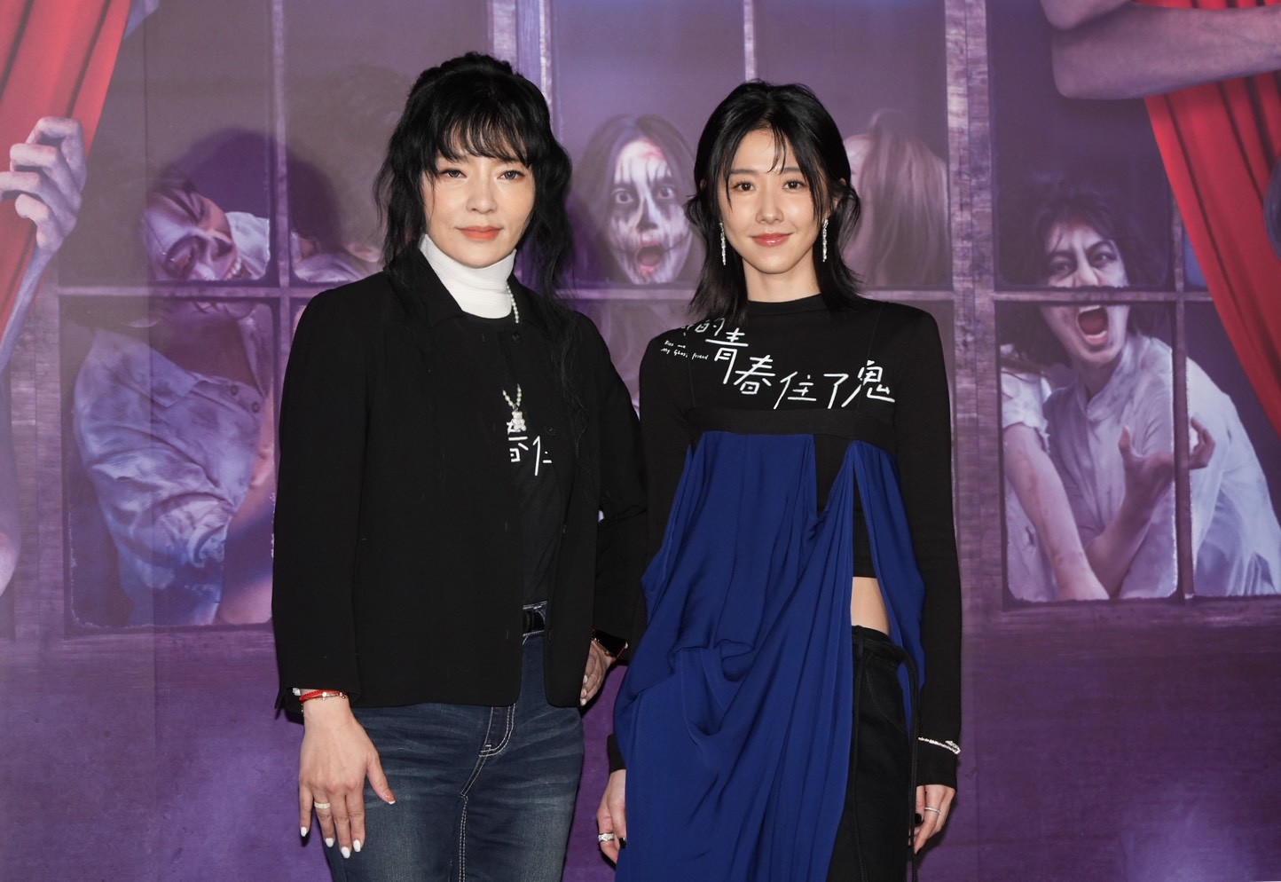 邵雨薇主演的電影《啵me之我的青春住了鬼》，由唐綺陽獻唱主題曲〈等不到的等〉。（圖／記者陳明中攝）