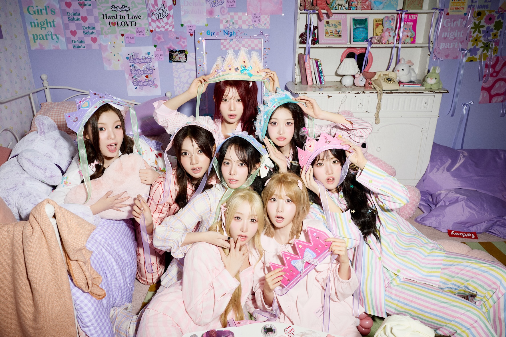 八人超新銳女團 SAY MY NAME。（圖／iNKODE 提供）