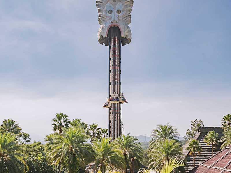 六福村宣布告別大怒神，將以全新姿態和大家見面。（圖／翻攝自六福村官網）