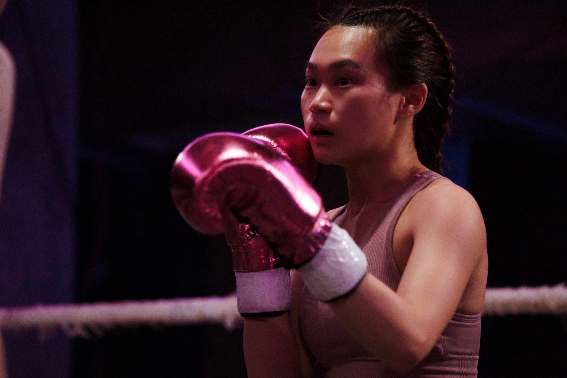 黃惟為《恨女的逆襲》練出拳擊手的結實身材。（圖／華映娛樂提供）