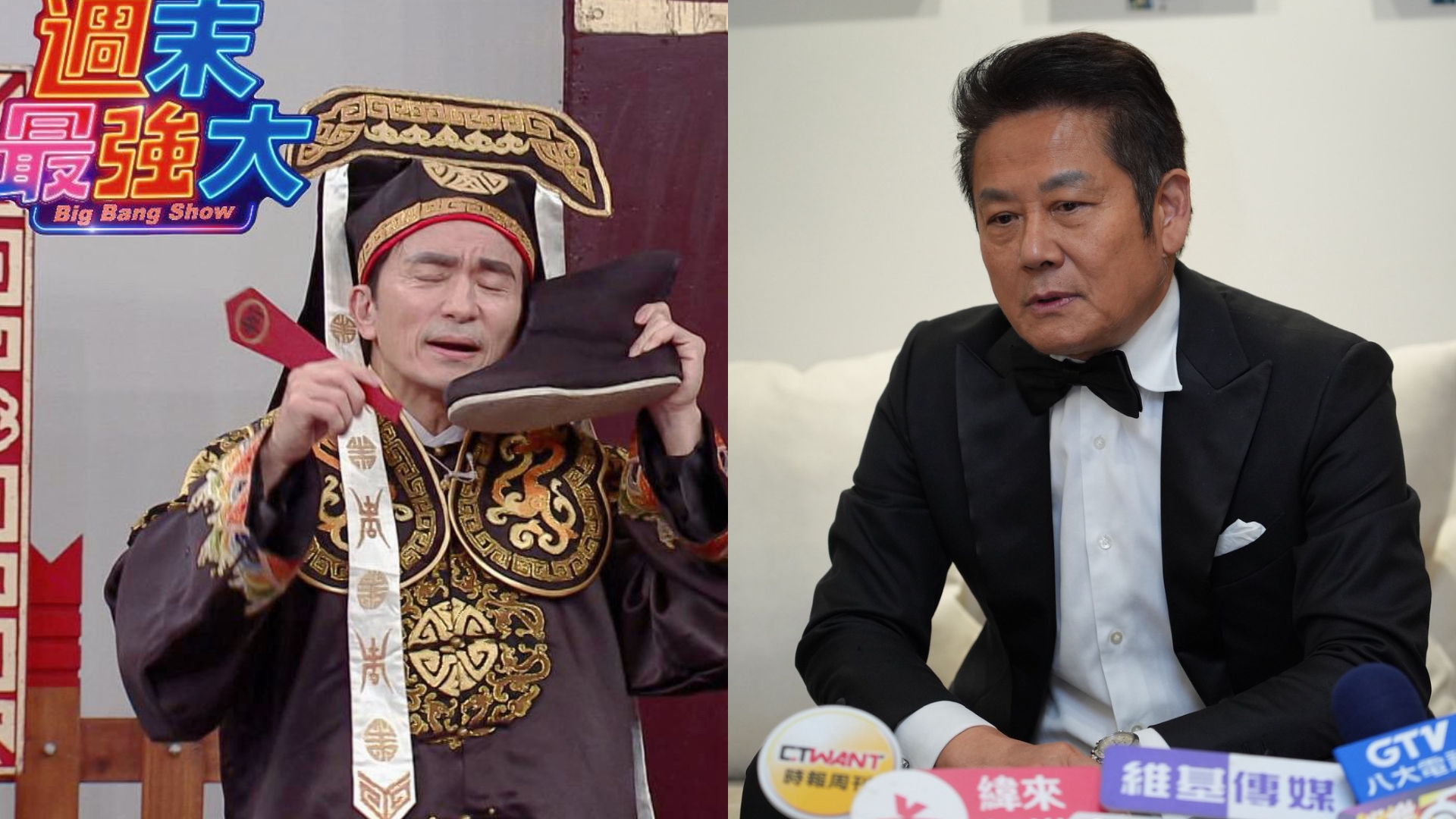 唐從聖（左圖）曾被徐乃麟（右圖）罵「輸不起」。（圖／翻攝唐從聖臉書、記者許方正攝）