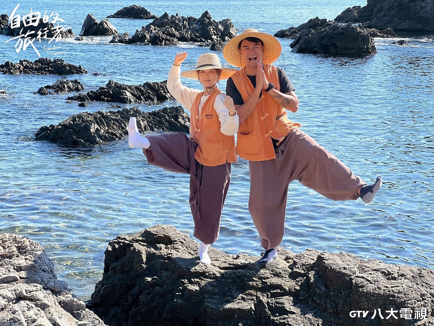 融融、咪蕾體驗韓國近年相當熱門的「Temple Stay」行程>（圖／八大綜合台提供）