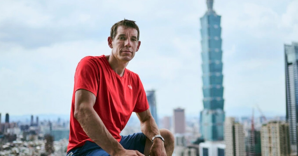 Alex Honnold徒手攀登101。（圖／Netflix）