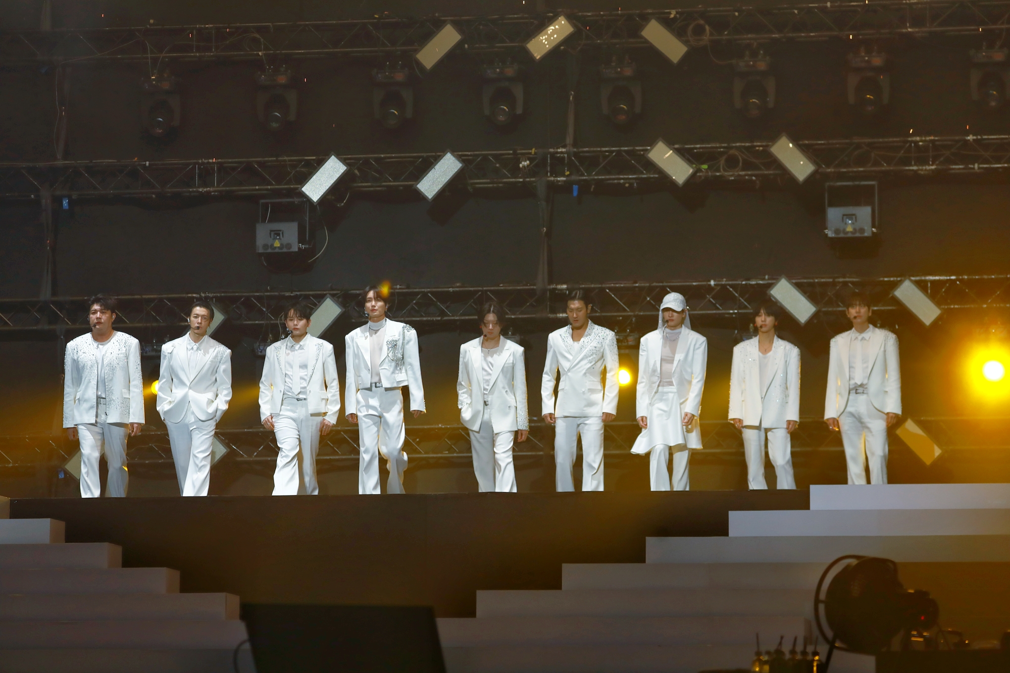 SUPER JUNIOR一連三天登上登上高雄巨蛋開唱。（圖／讀者提供）