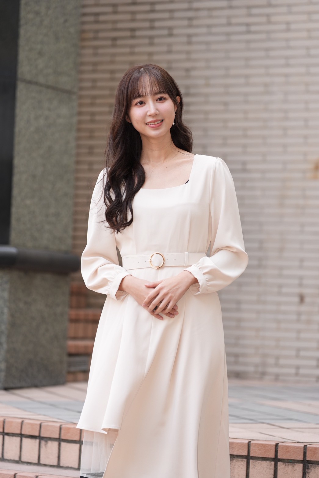 洪詩相當善解人意。(圖/記者陳明中攝)