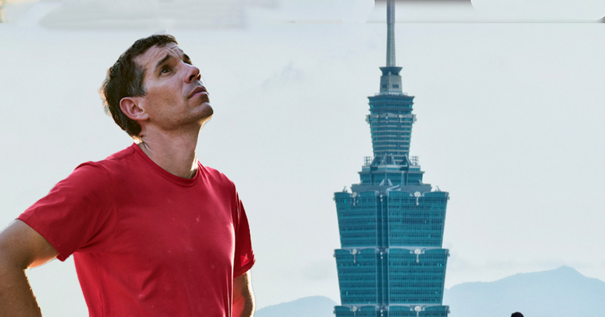 Alex Honnold徒手攀登101。(合成圖/翻攝Netflix)