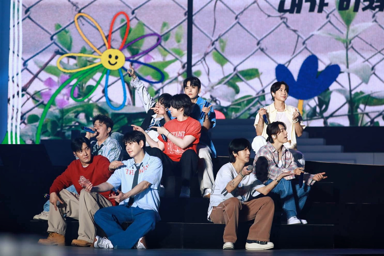 Super Junior 20 週年演唱會高雄場。(圖/讀者提供)