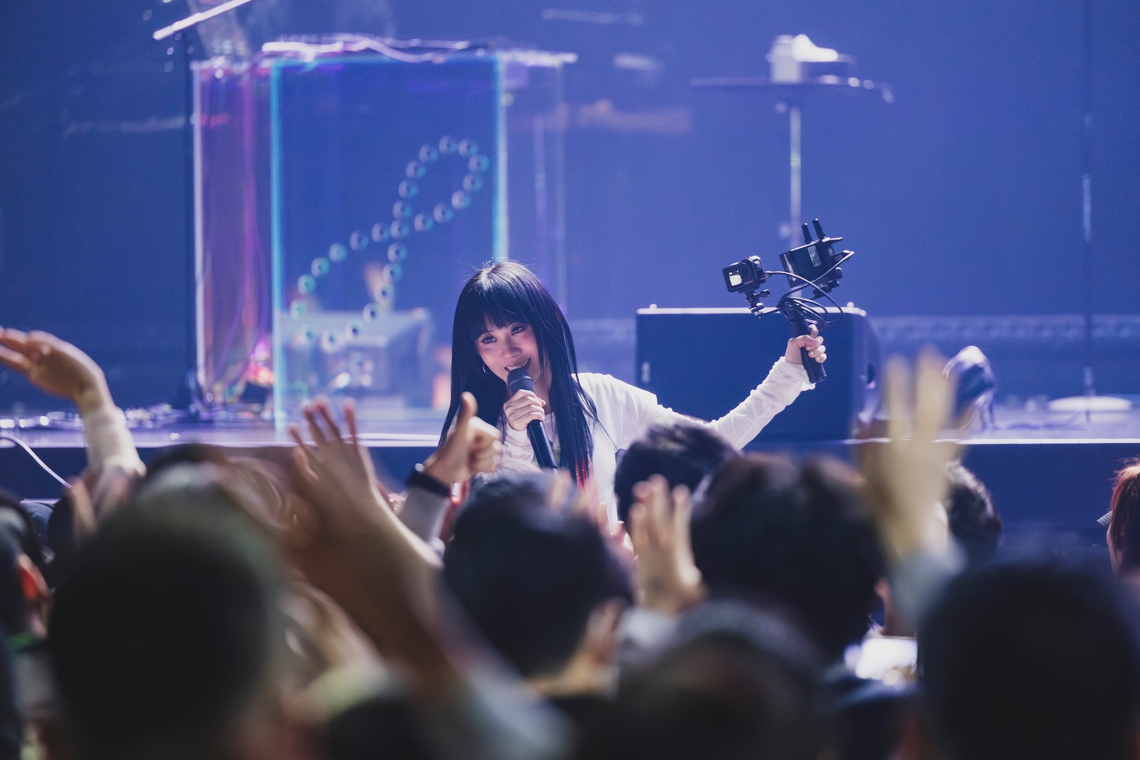 白安《路邊野餐》新專輯巡迴演唱會昨日於台北開唱。（圖／相信音樂提供）