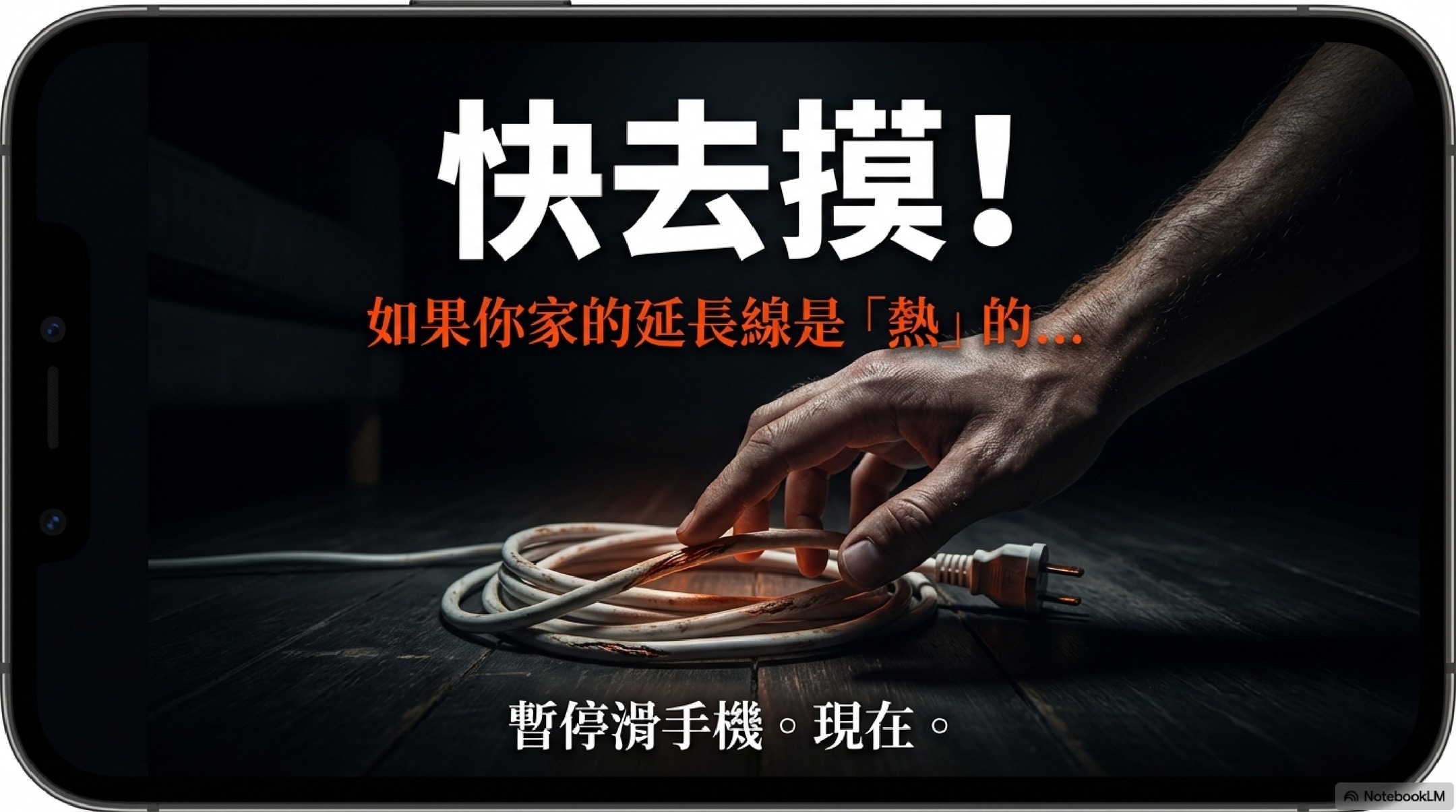 延長線可能是引發火災的原因。（圖／翻攝自消防神主牌Threads）