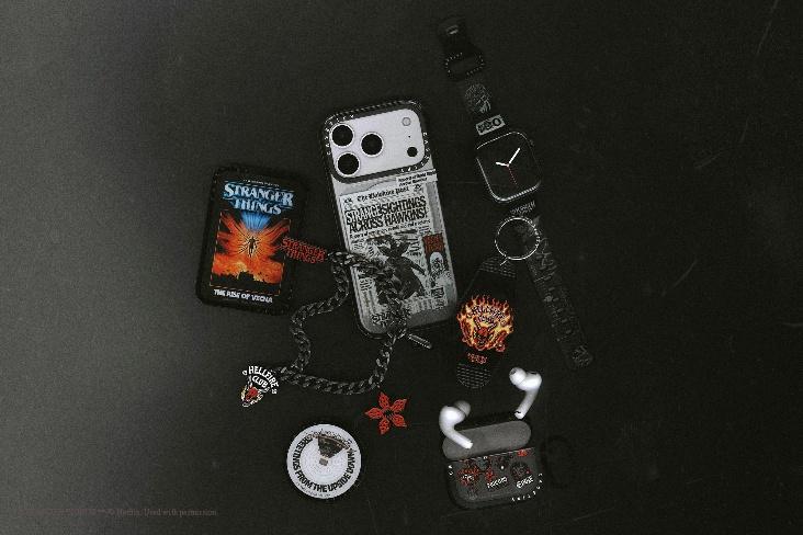 怪奇物語 x CASETiFY 聯名系列。（圖／CASETiFY提供）
