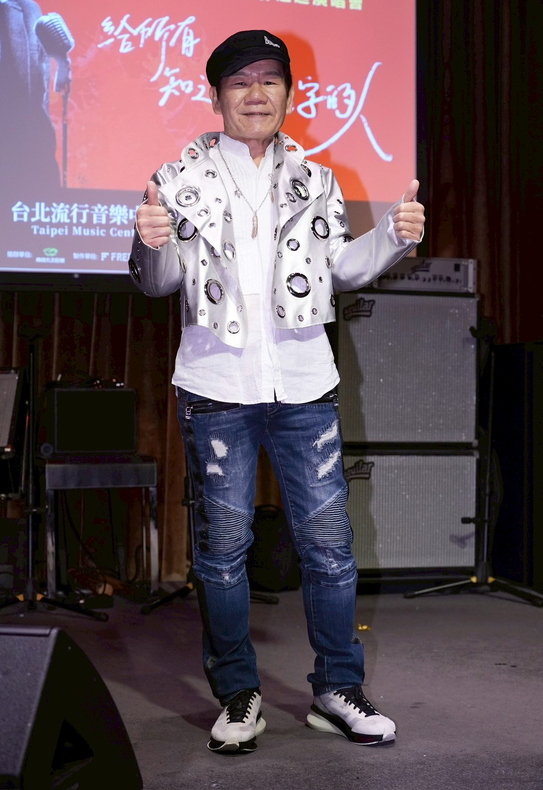 趙傳笑稱兒女都不理自己了。(圖/記者許方正攝)