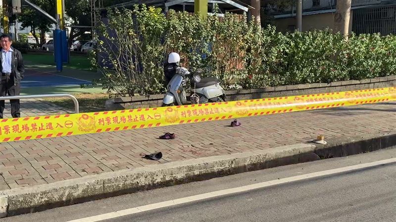 台中市大雅區發生砍人案，一名李姓土風舞老師被砍8刀。（圖／翻攝畫面）