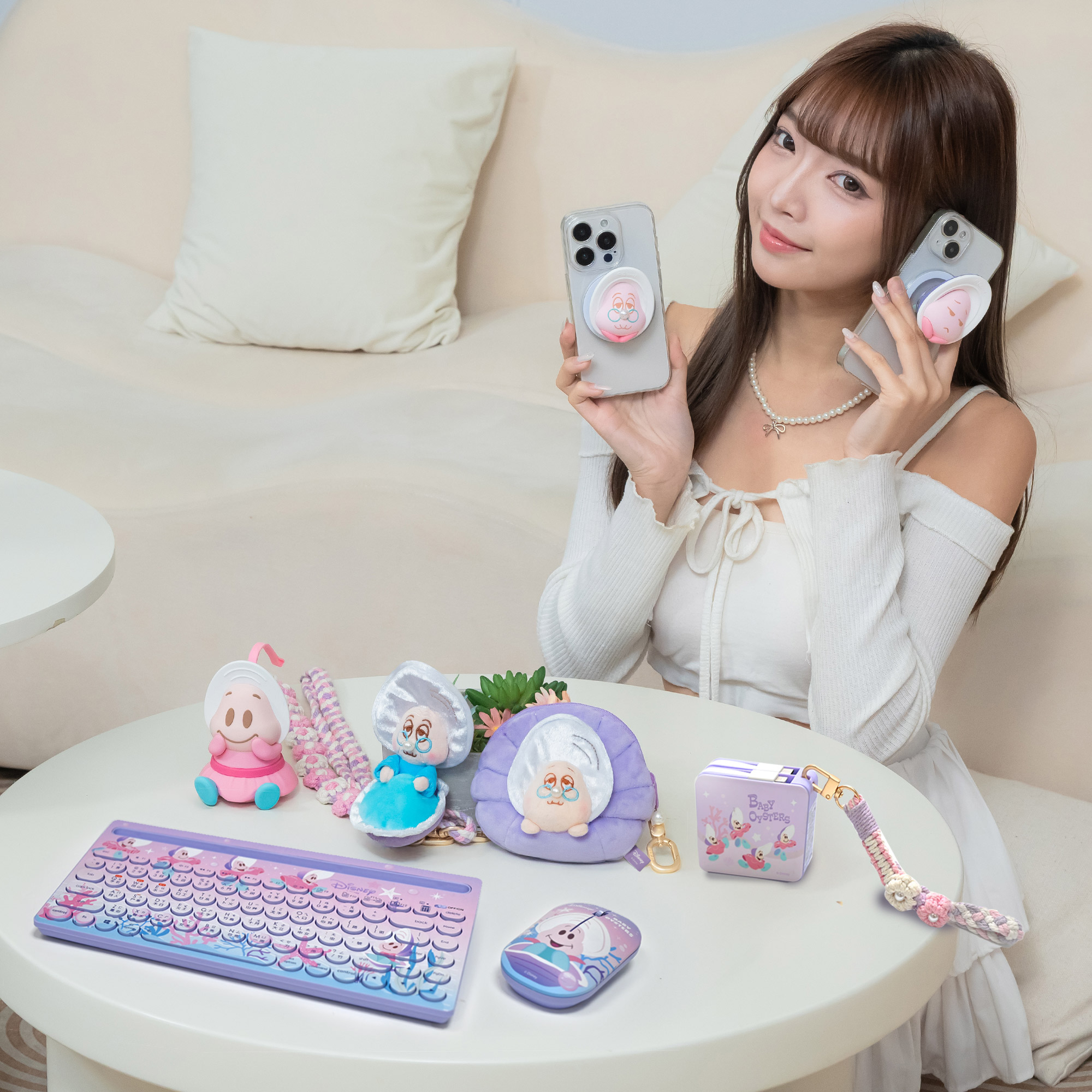 主推牡蠣寶寶招牌造型周邊。（圖／7-ELEVEN提供）