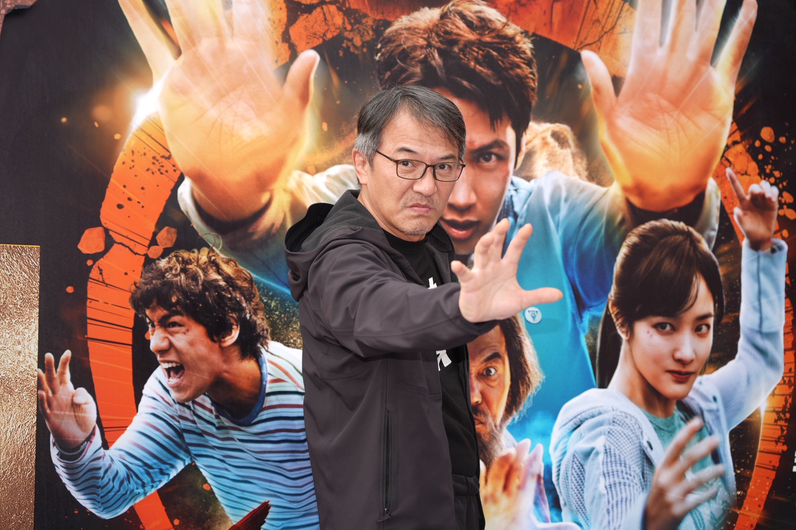 戴立忍拍《功夫》天天都花3、4小時化妝。（圖／陳明中攝）