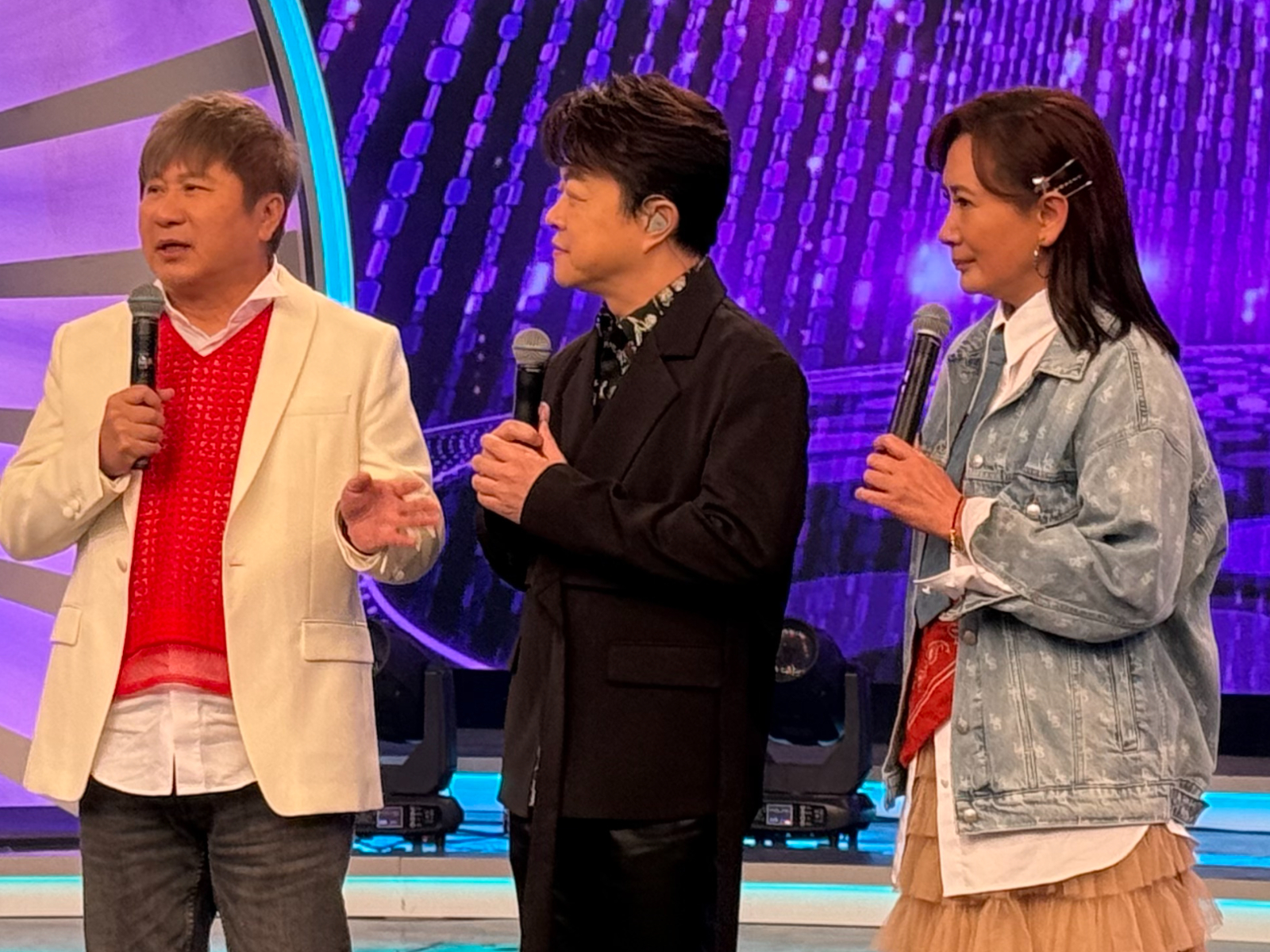 胡瓜（左起）震驚翁立友第一次給陳亞蘭。（圖／華視提供）