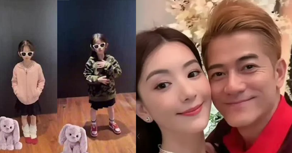 郭富城8歲愛女翻跳〈PSYCHO〉。(圖/翻攝微博)