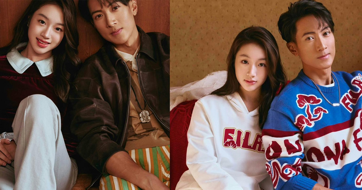 吳尊同框15歲愛女拍雜誌。(圖/翻攝IG)