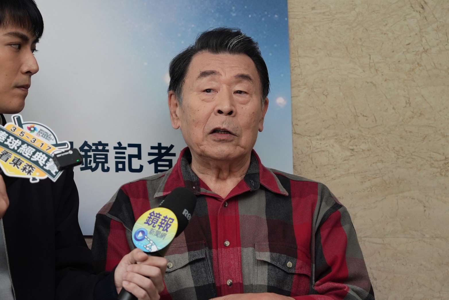 陸一龍對於曹西平猝逝直呼遺憾。（圖／陳明中攝）