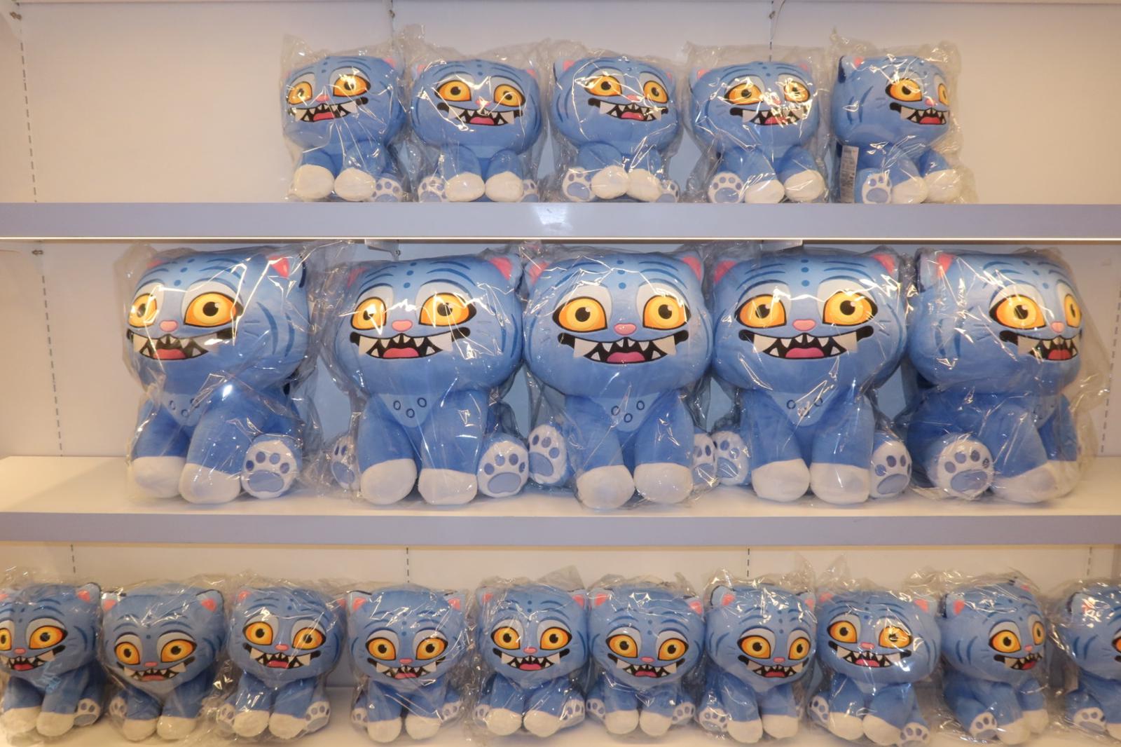 《KPop 獵魔女團》Derpy擁有超高人氣,玩偶也是粉絲最想購買的品項之一。(圖/讀者提供)